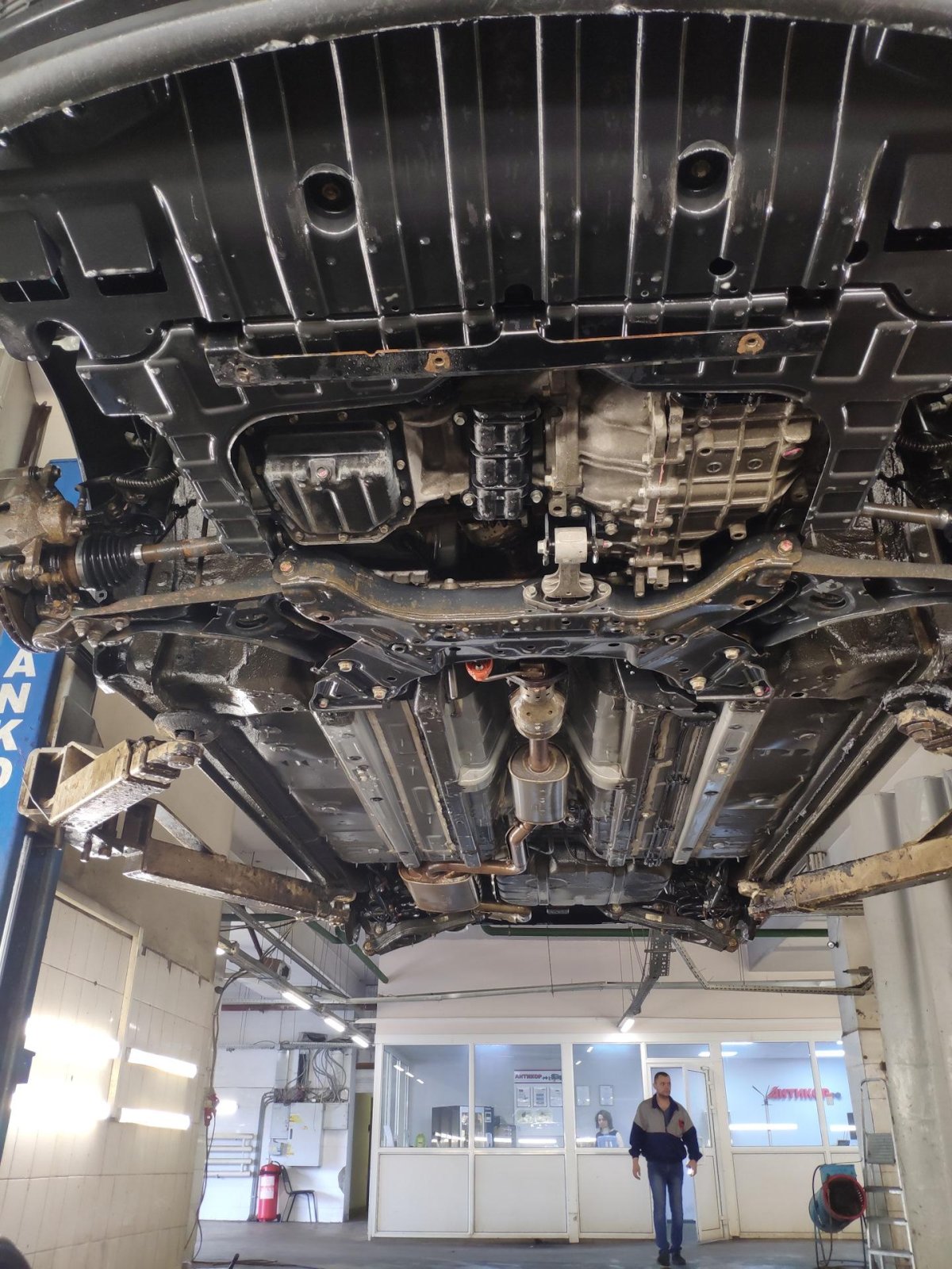 Днище Киа СИД 2008