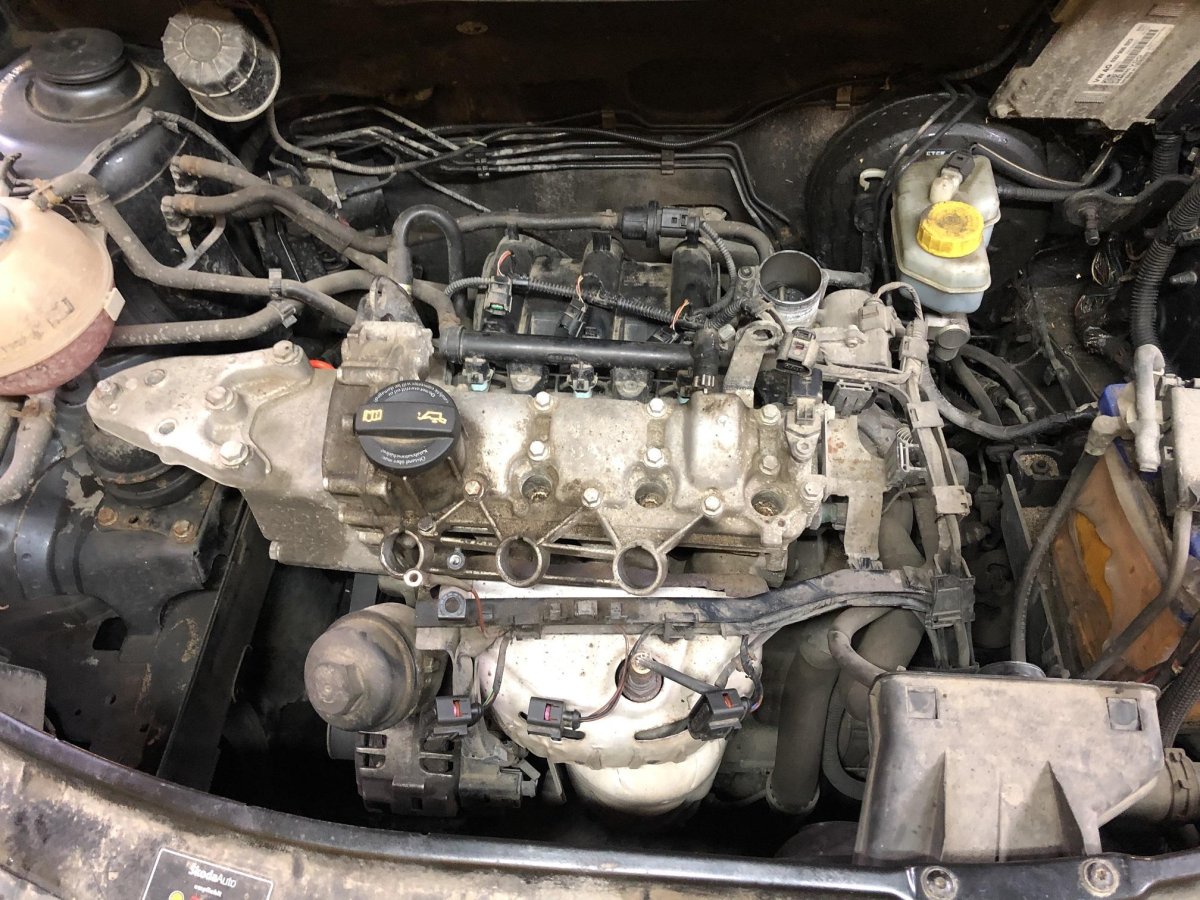 Шкода Фабия 2 двигатель 1.2