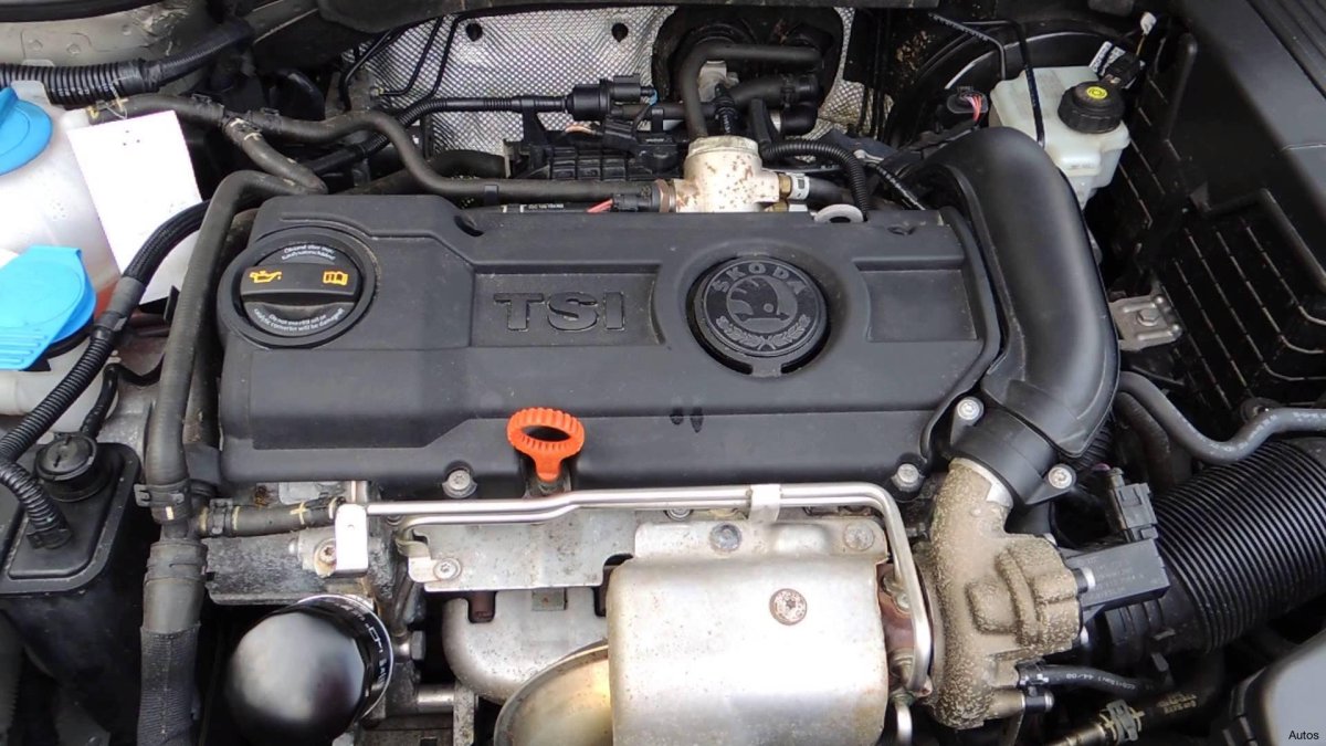 Мотор Шкода Октавия 1.4 турбо