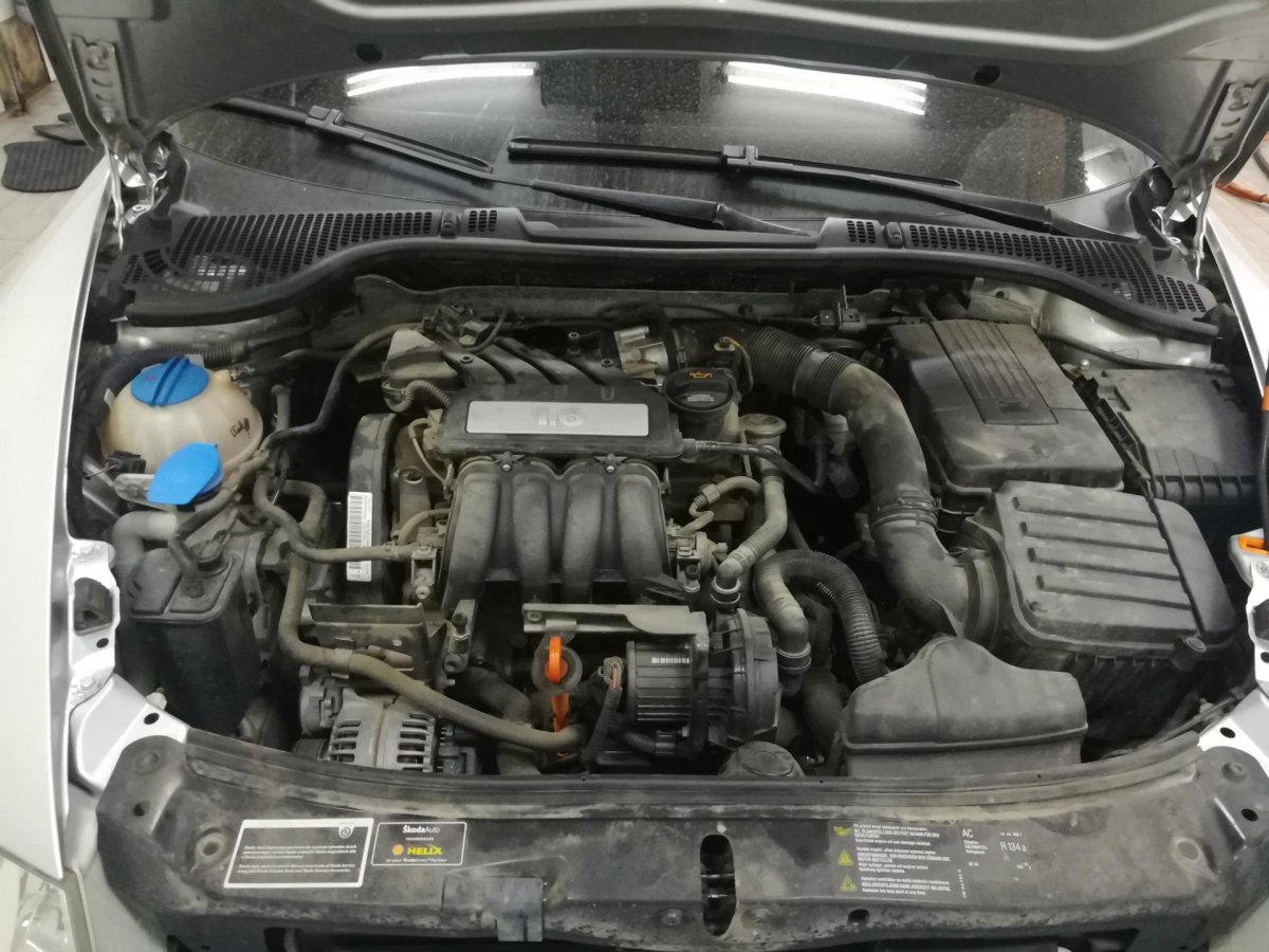 Мотор Шкода Октавия 1.8 турбо