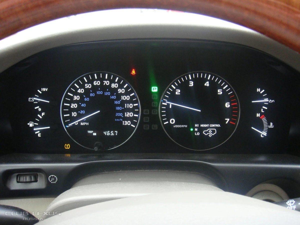 Приборная панель Lexus lx470