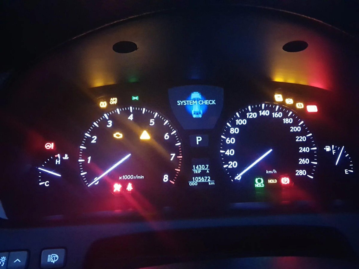 Лексус лс 430 приборная панель