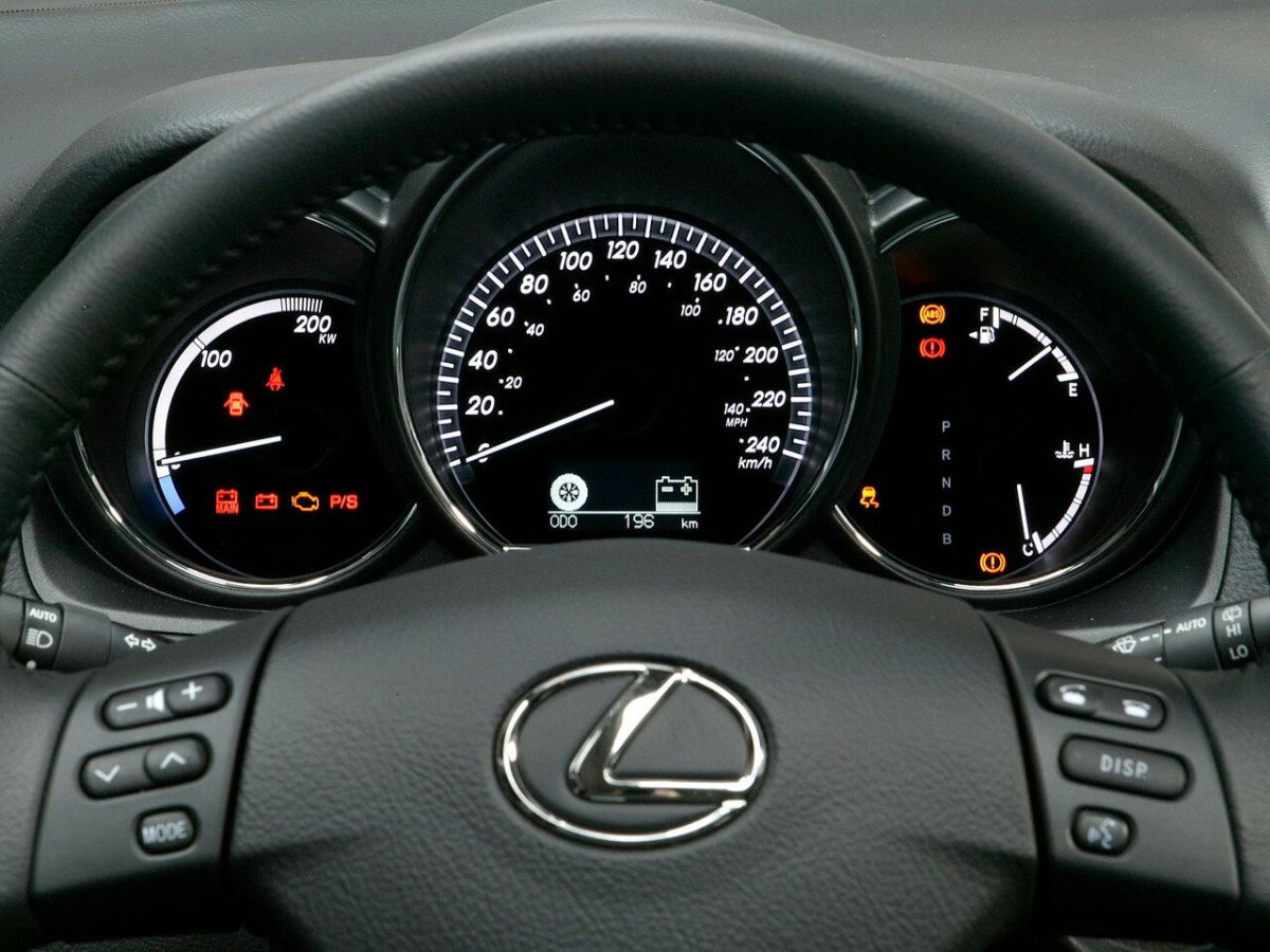 Lexus rx350 панель приборов