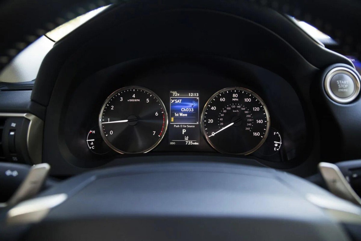 Лексус NX 200 приборная панель