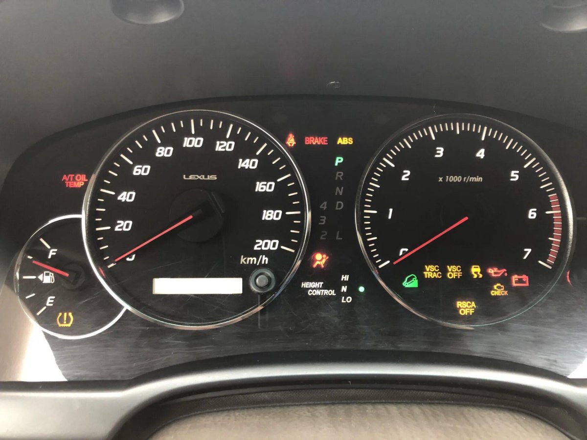 Приборная панель Lexus gx470