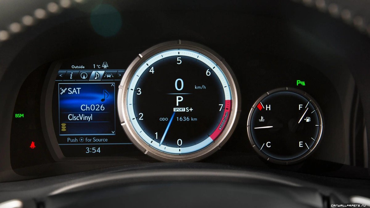 Lexus GS 350 приборная панель жидкокристаллическая