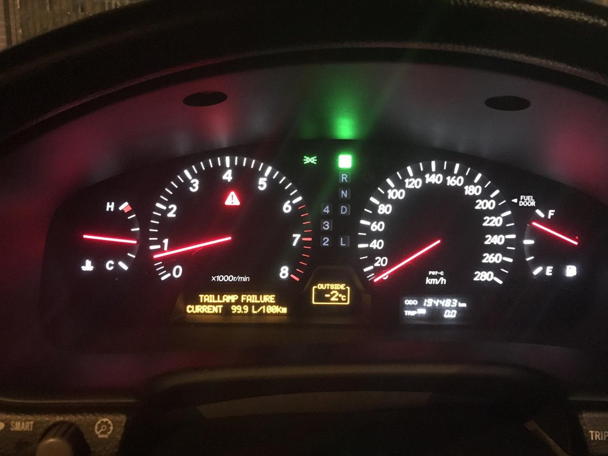 Панель приборов Lexus ls430