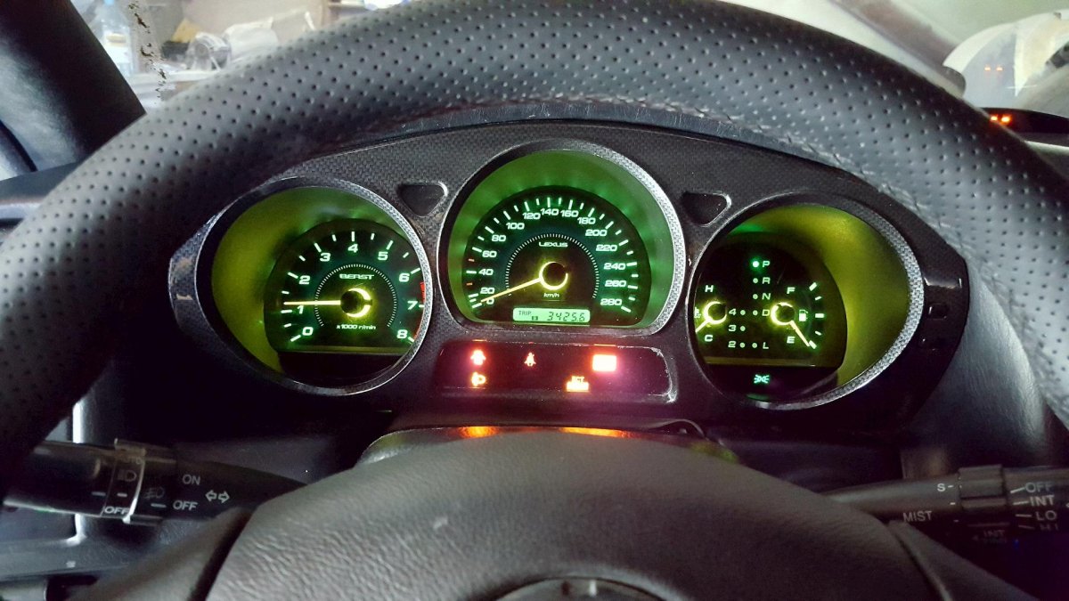 Lexus GS 300 приборка