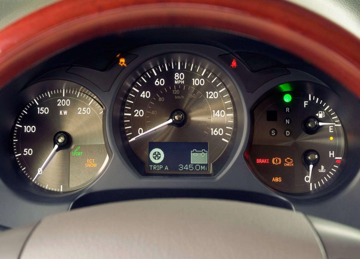 Приборная панель Лексус gs300