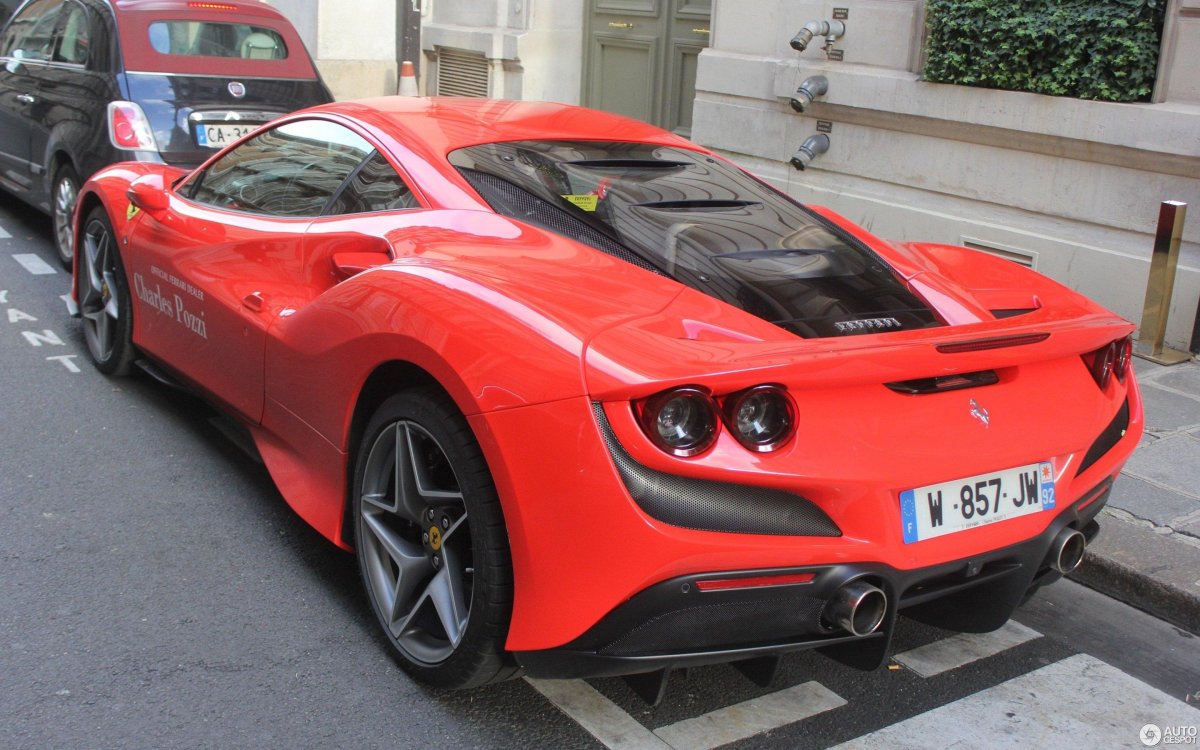 Феррари f8 tributo