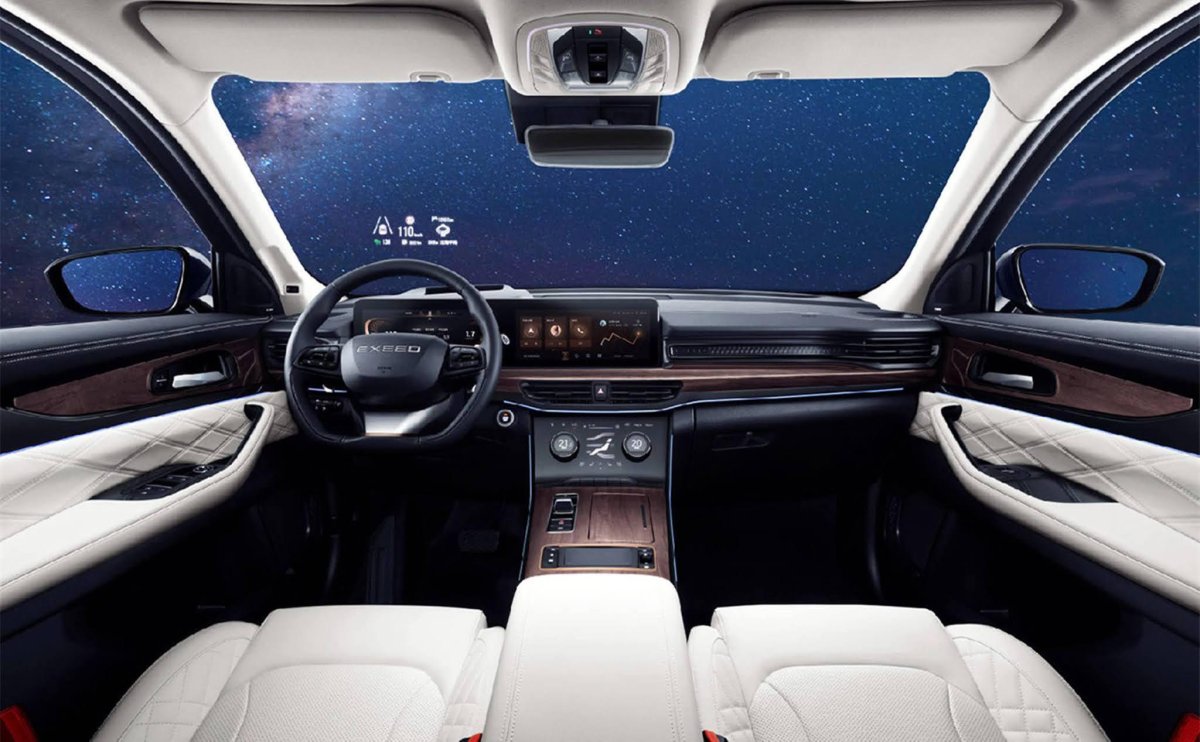 Exeed VX 2022 интерьер