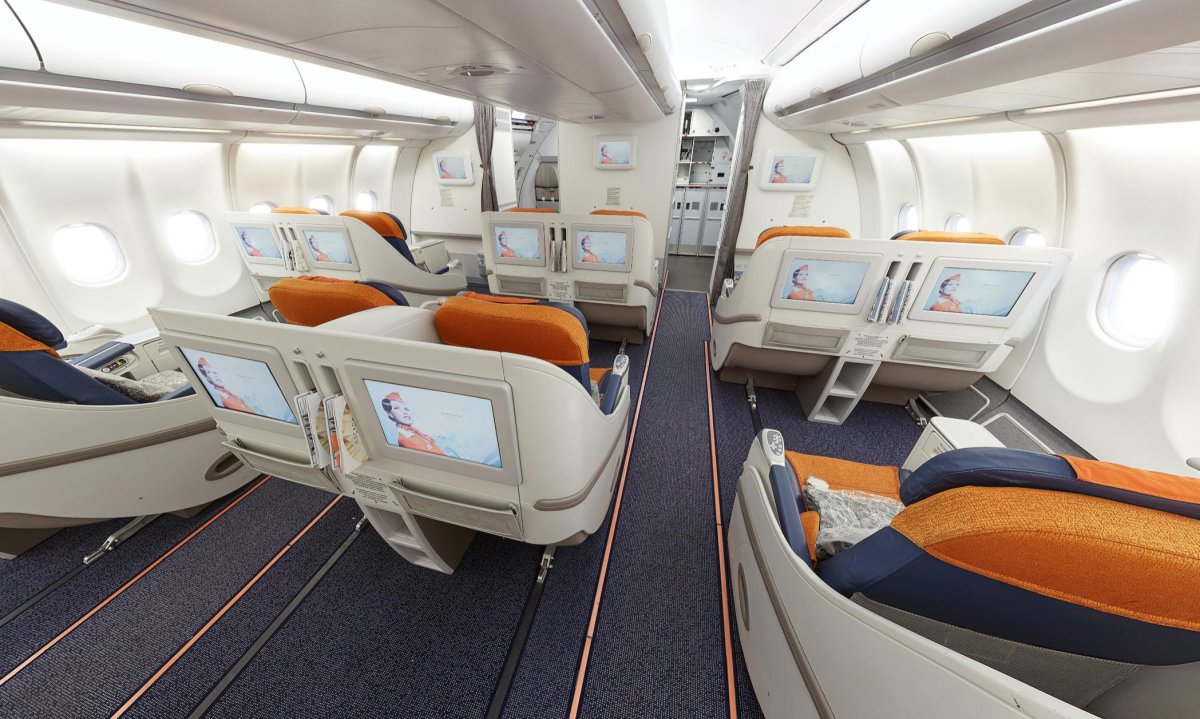 Airbus a330-300 бизнес класс