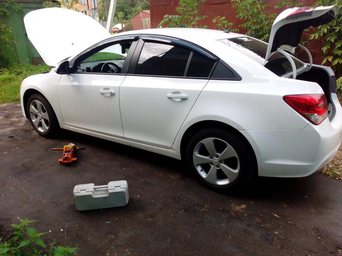 Колеса r17 Шевроле Круз белый