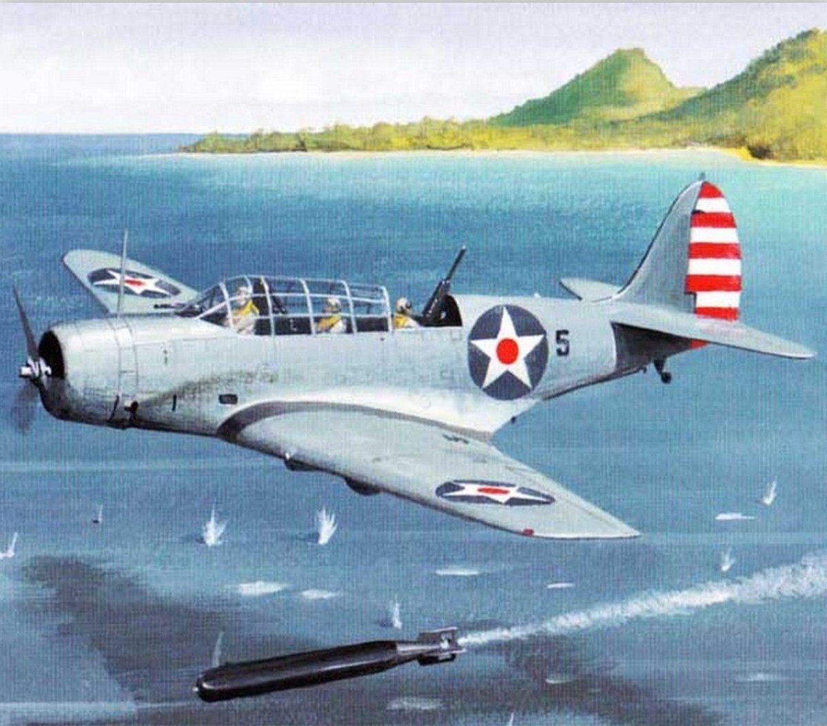 Торпедоносцы TBD Devastator