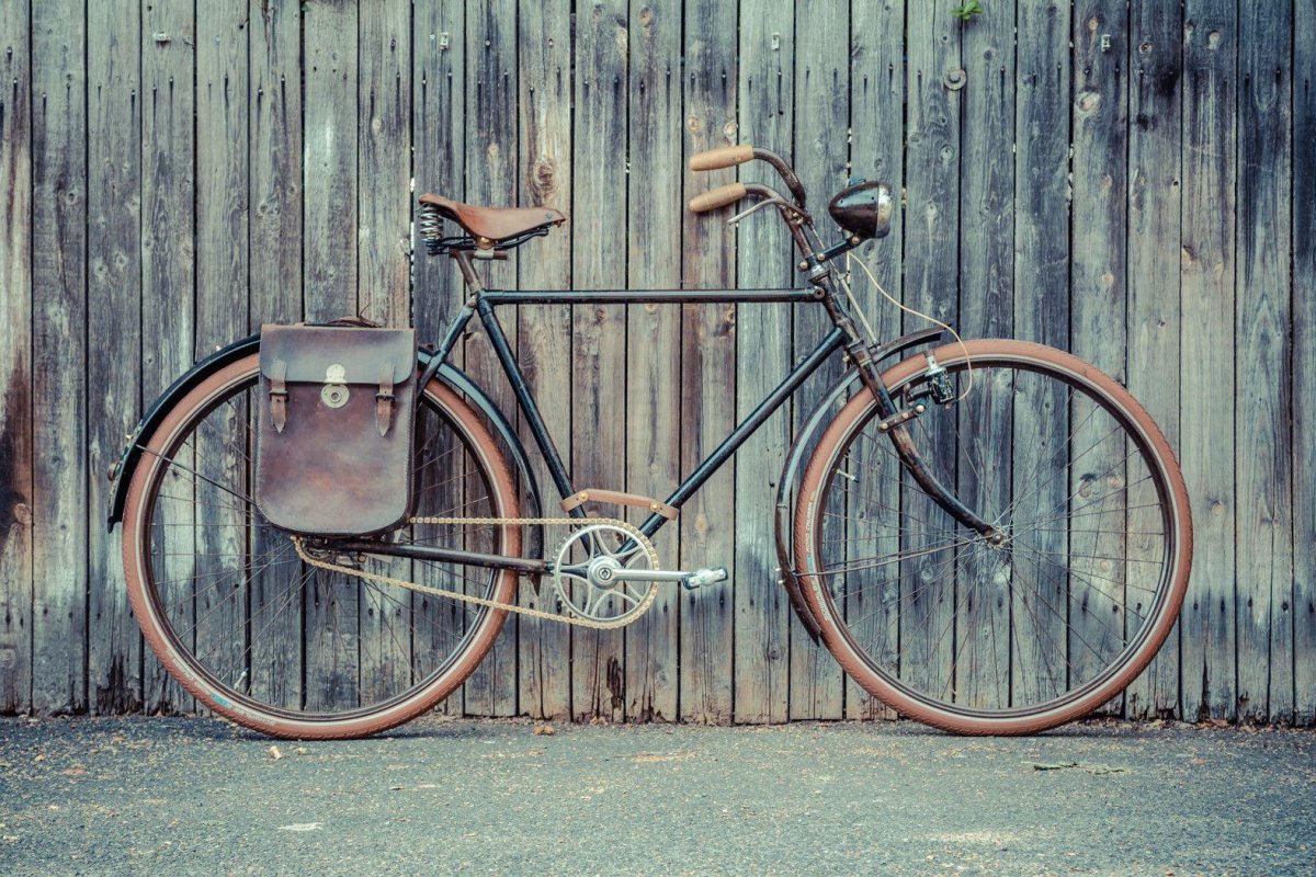 Винтажный велосипед