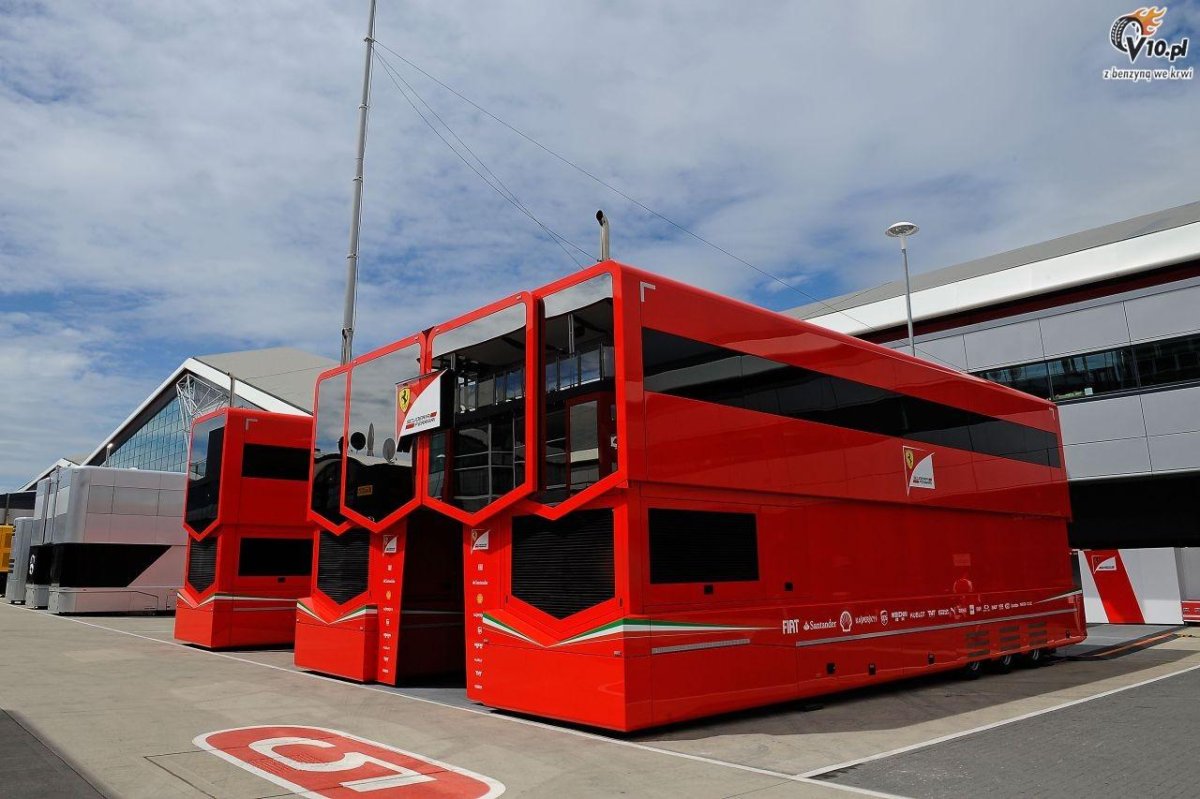 Моторхоум команды ф1 Вильямс