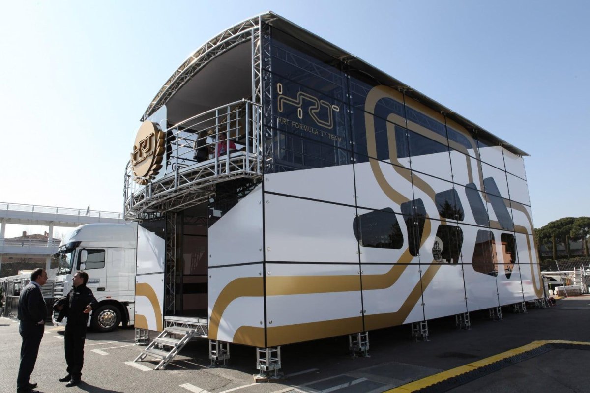 Haas f1 Motorhome