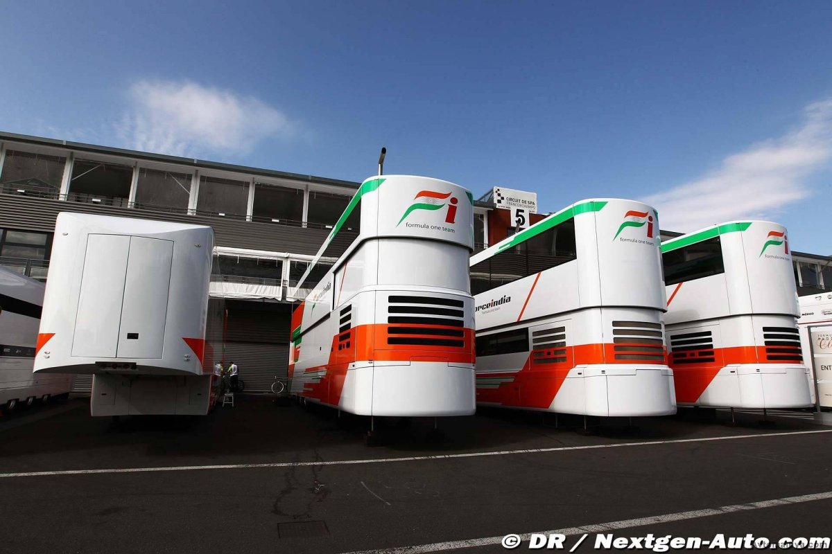 Моторхоум команды ф1 Катерхем