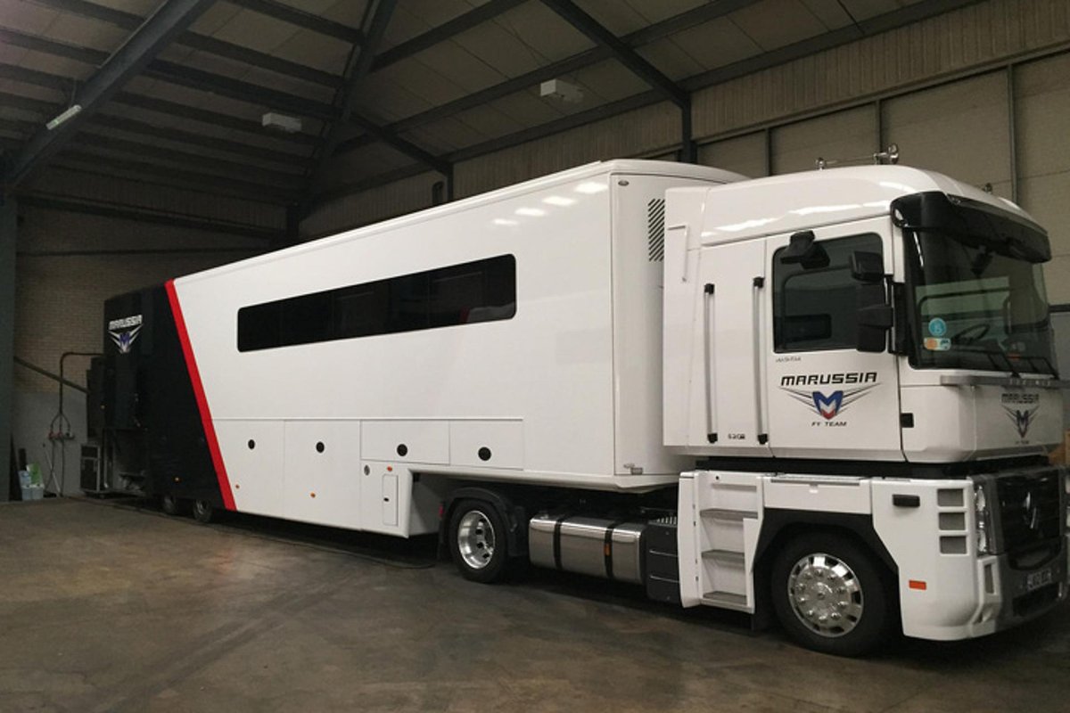 Haas f1 Motorhome