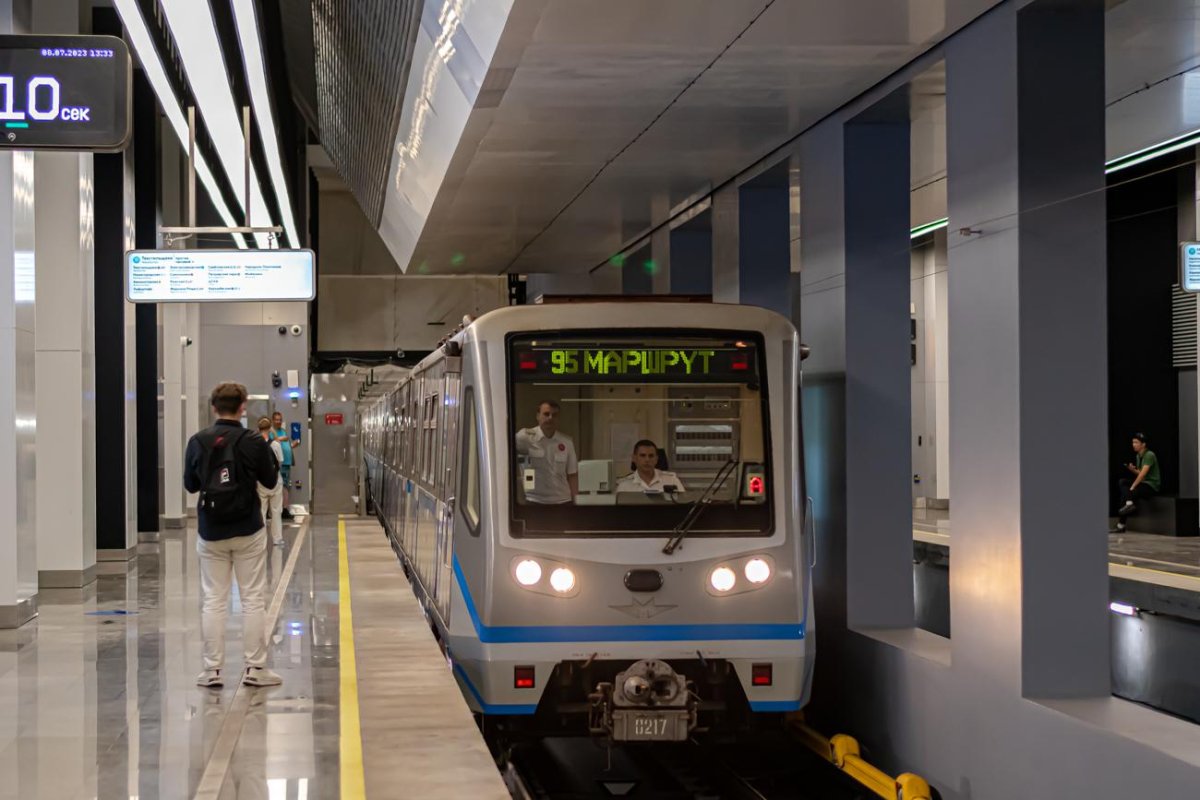 Поезд метро Русич