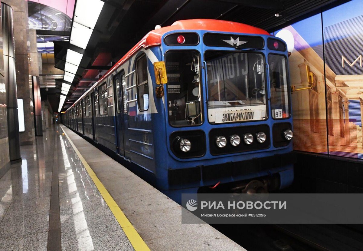 Парад поездов метро 2024 Сокольники