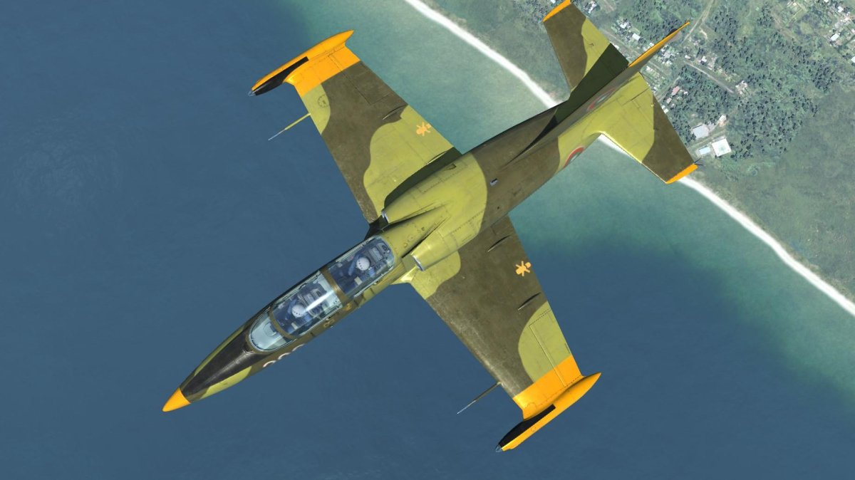 Учебный самолет л-39