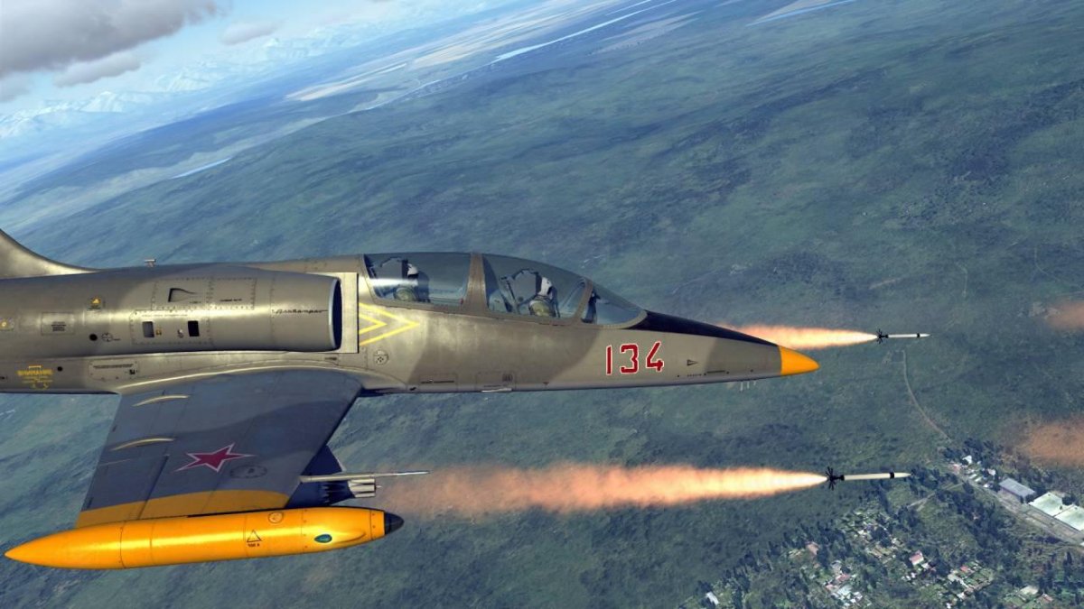 Самолëт l-39 Альбатрос