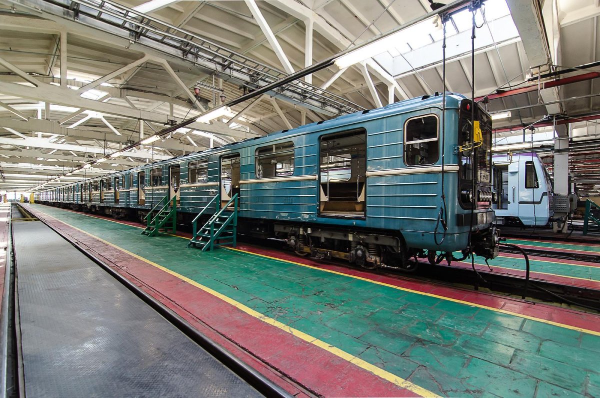 Электродепо Владыкино тч14