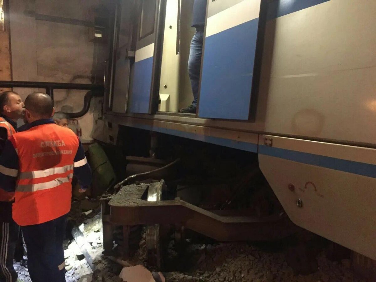 Машинист Московского метрополитена