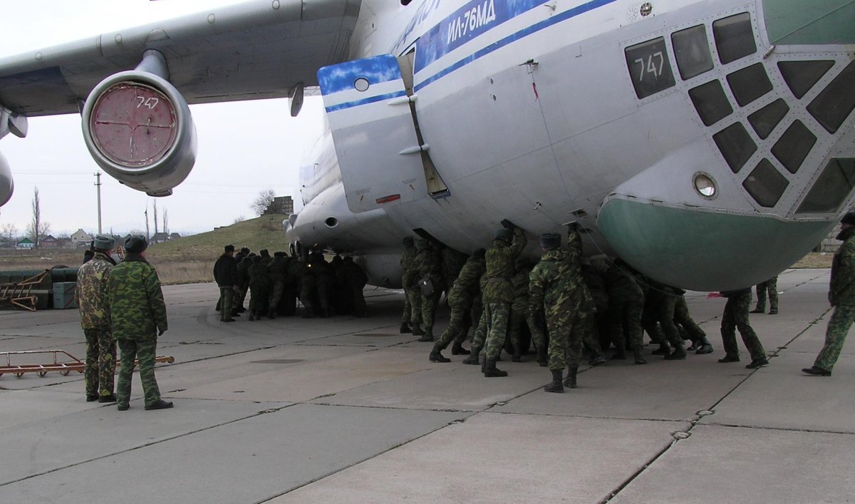 Ил 76 десантный