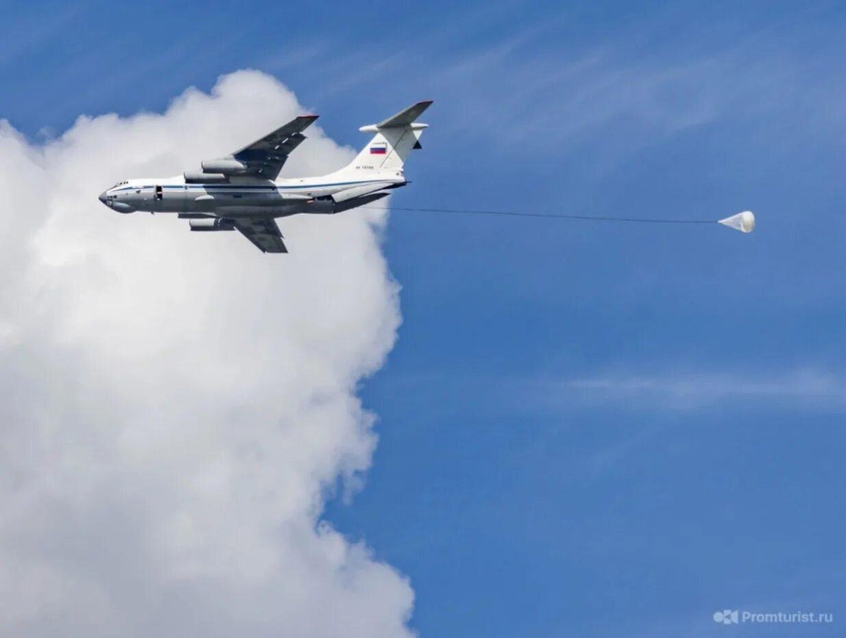 Десантирование с самолета ил 76