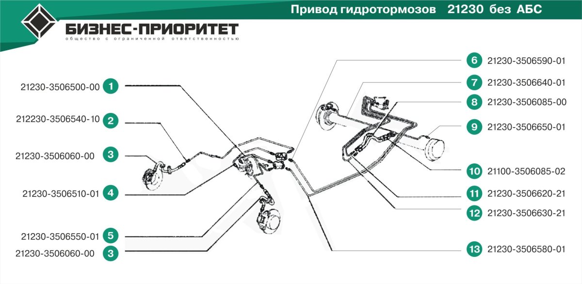 Тормозная система ВАЗ 2123 Шевроле Нива схема