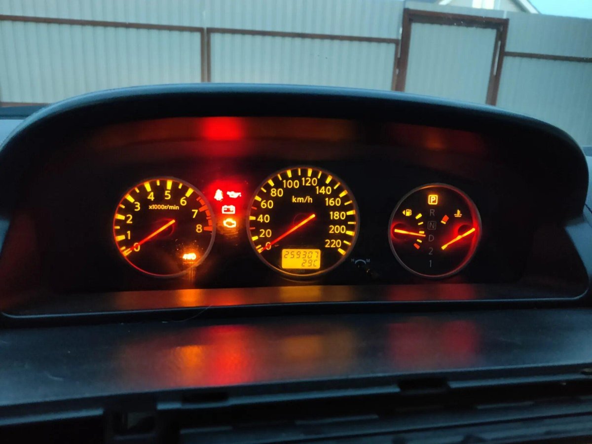 Приборная панель марк280 на Жигули