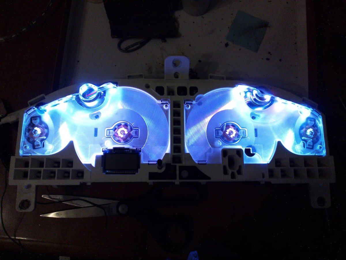 Подсветка панели приборов Ниссан х-Трейл т31