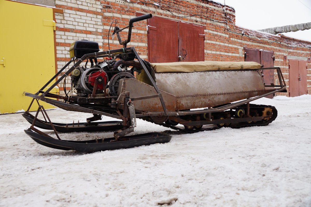 Снегоход Буран с гусеницей 600 мм