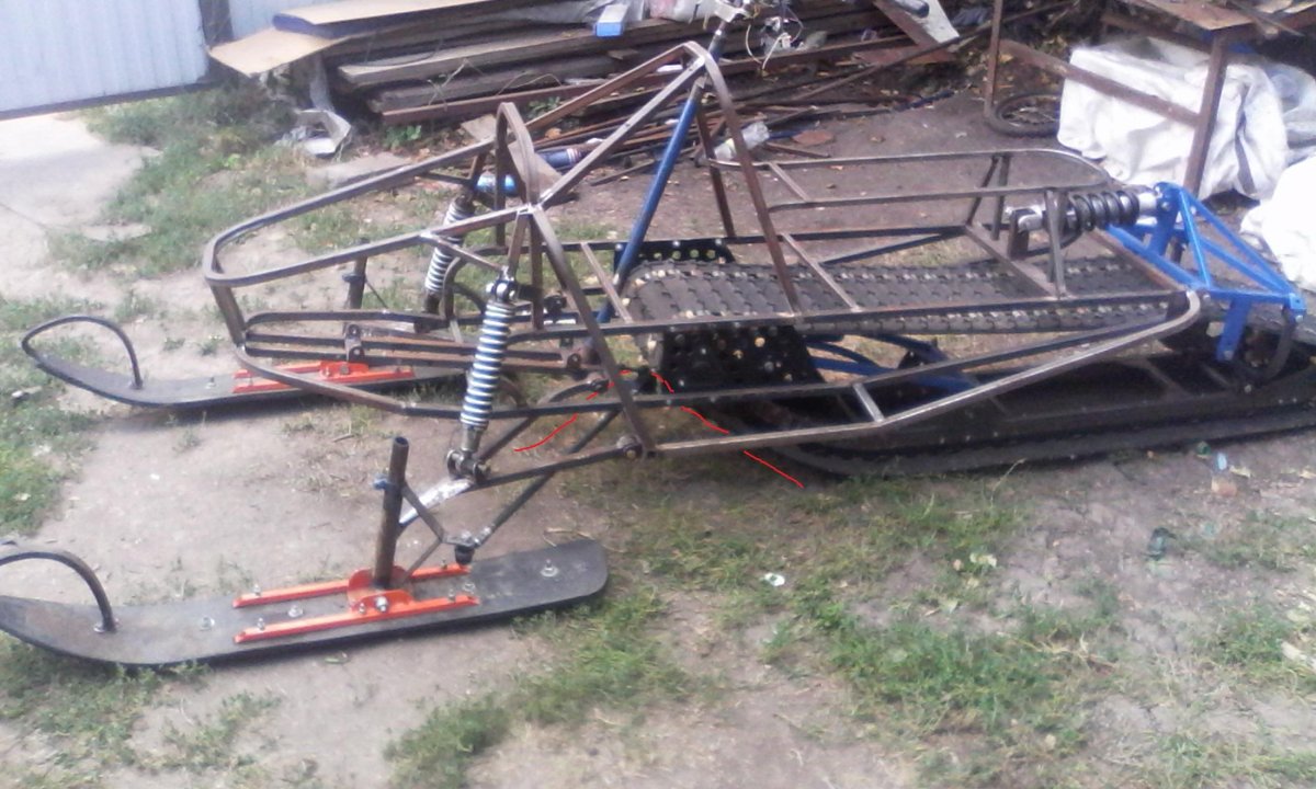 Рама снегохода Буран