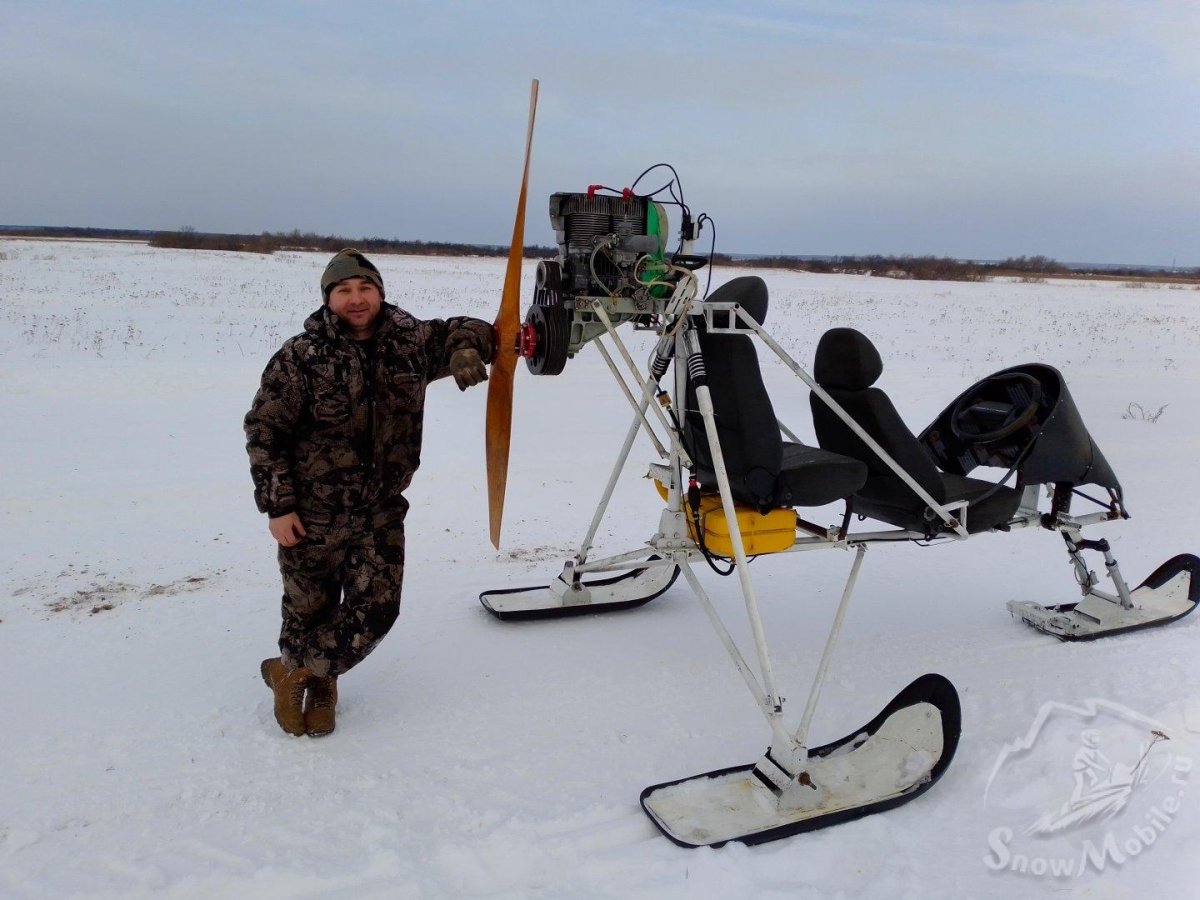 Аэросани-амфибия а-3