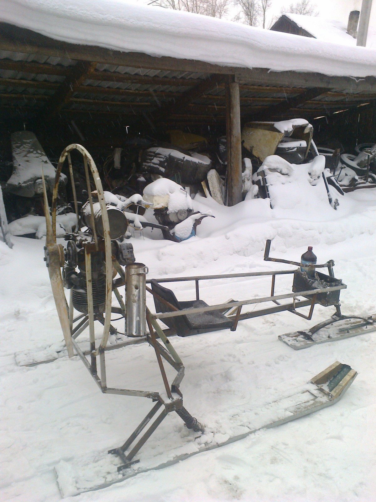 Аэросани самоделки