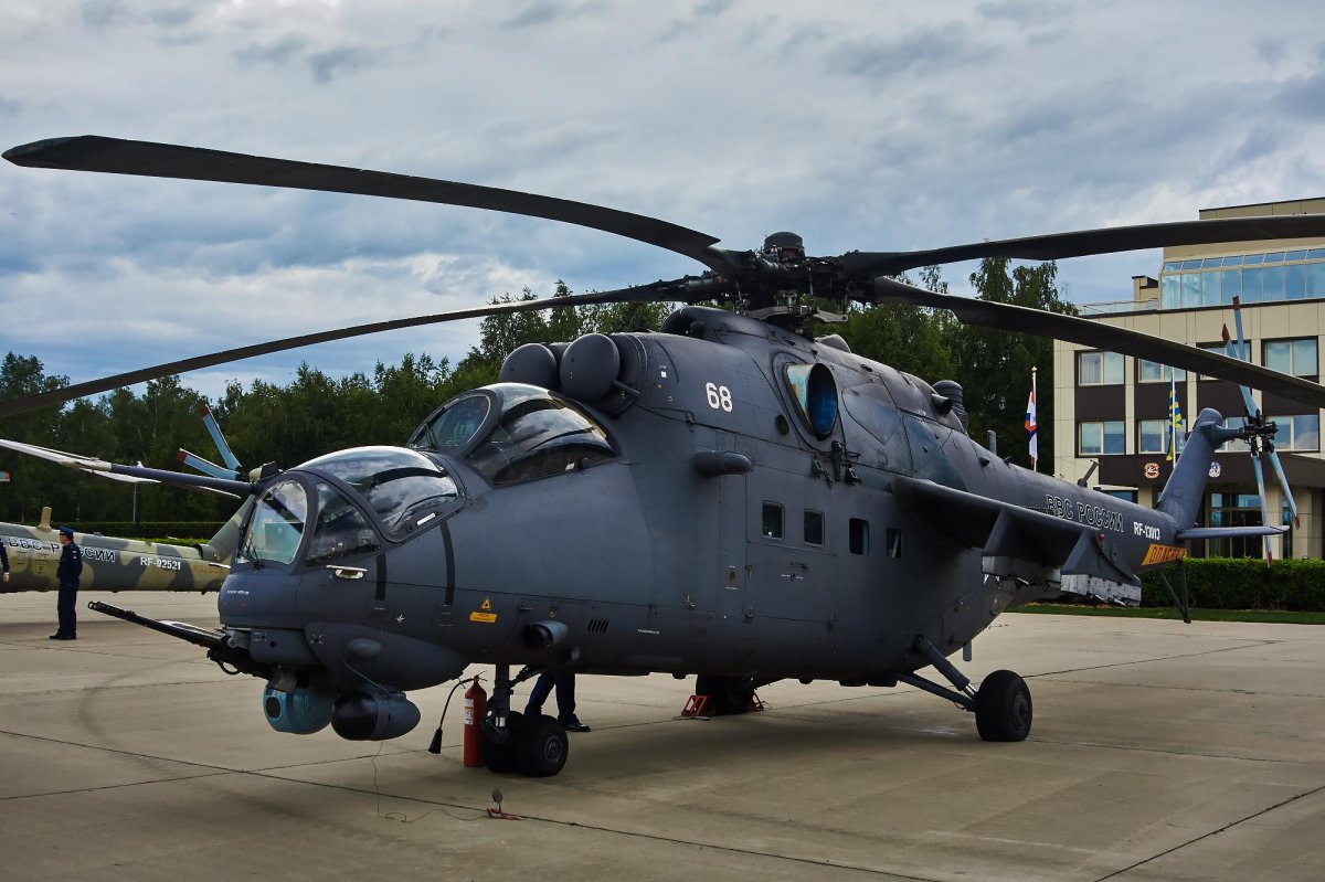 Ударный вертолет ми-35п