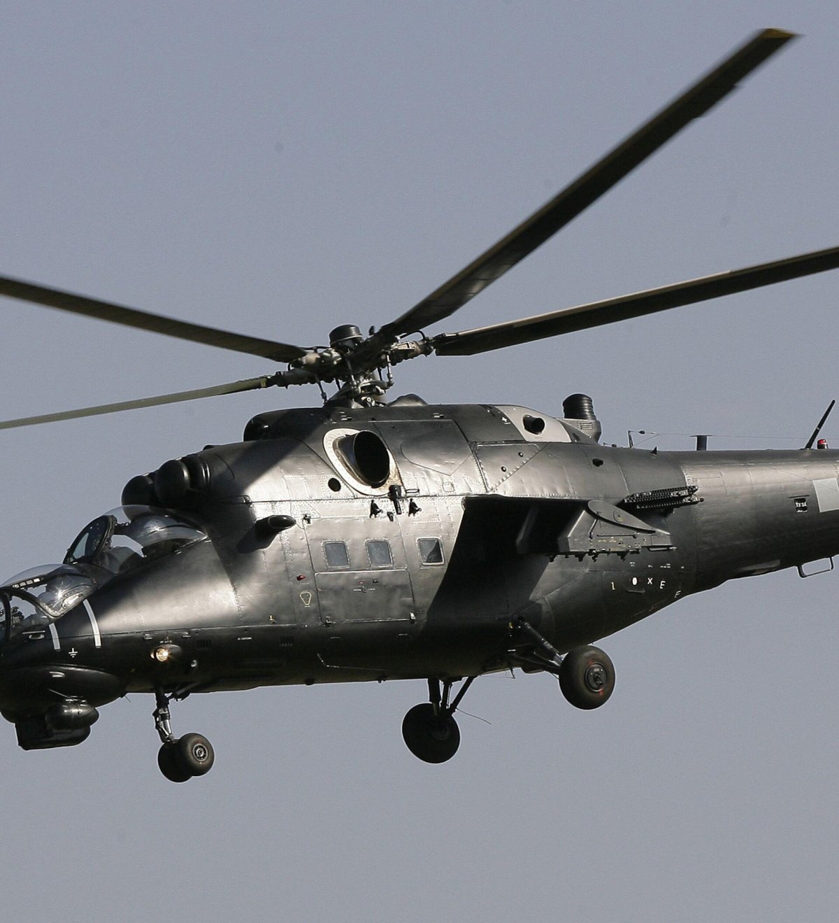 Ми35 вертолет Джанкой