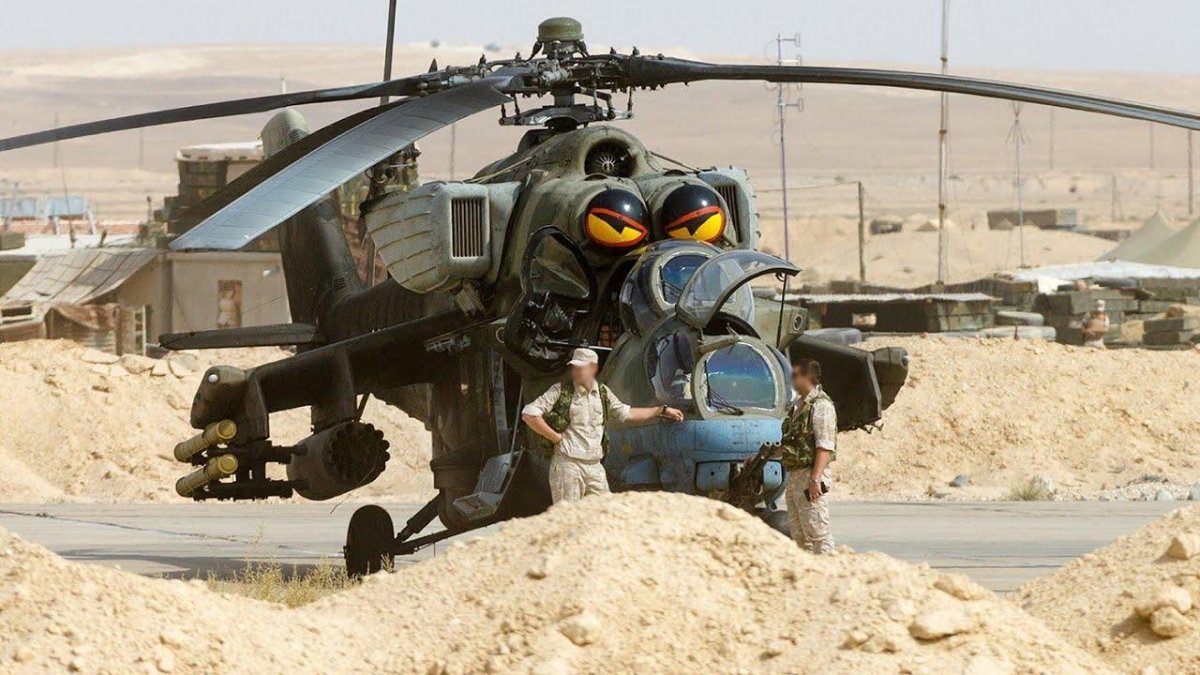 Ми-24 армейский ударный вертолёт
