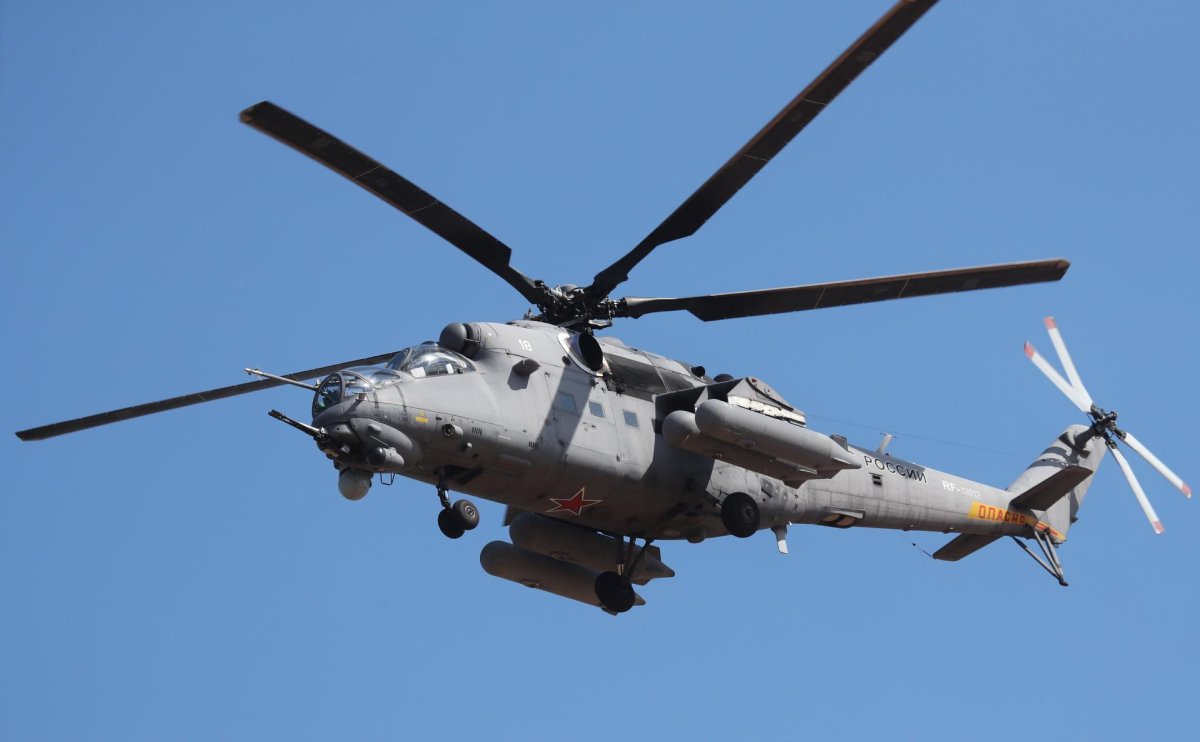 Ударный вертолёт ми-35