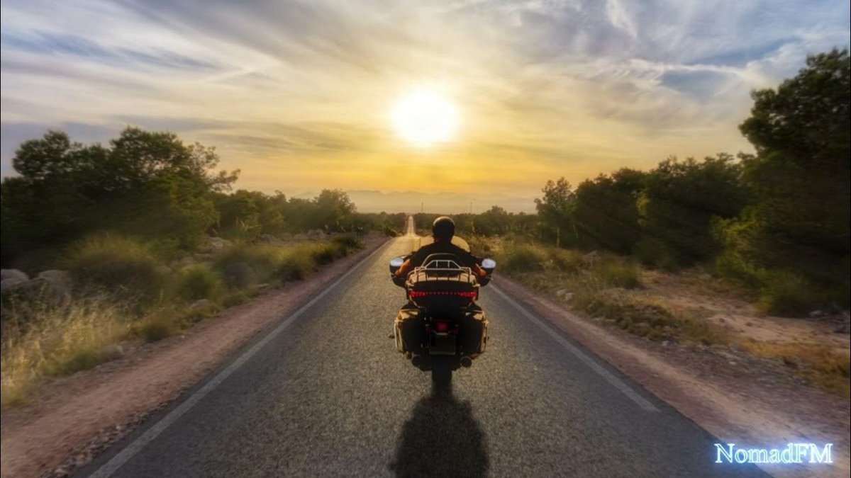 Дорога закат