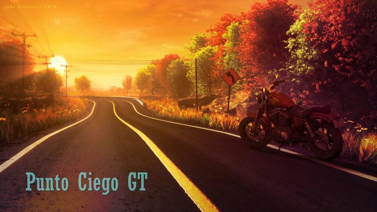 Харлей Дэвидсон мотоциклы закат