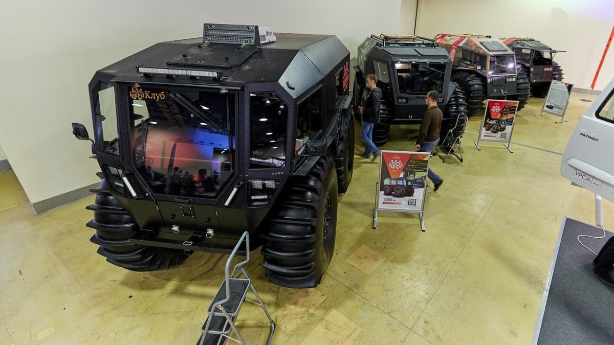 Выставка вездеходов в Москве 2023