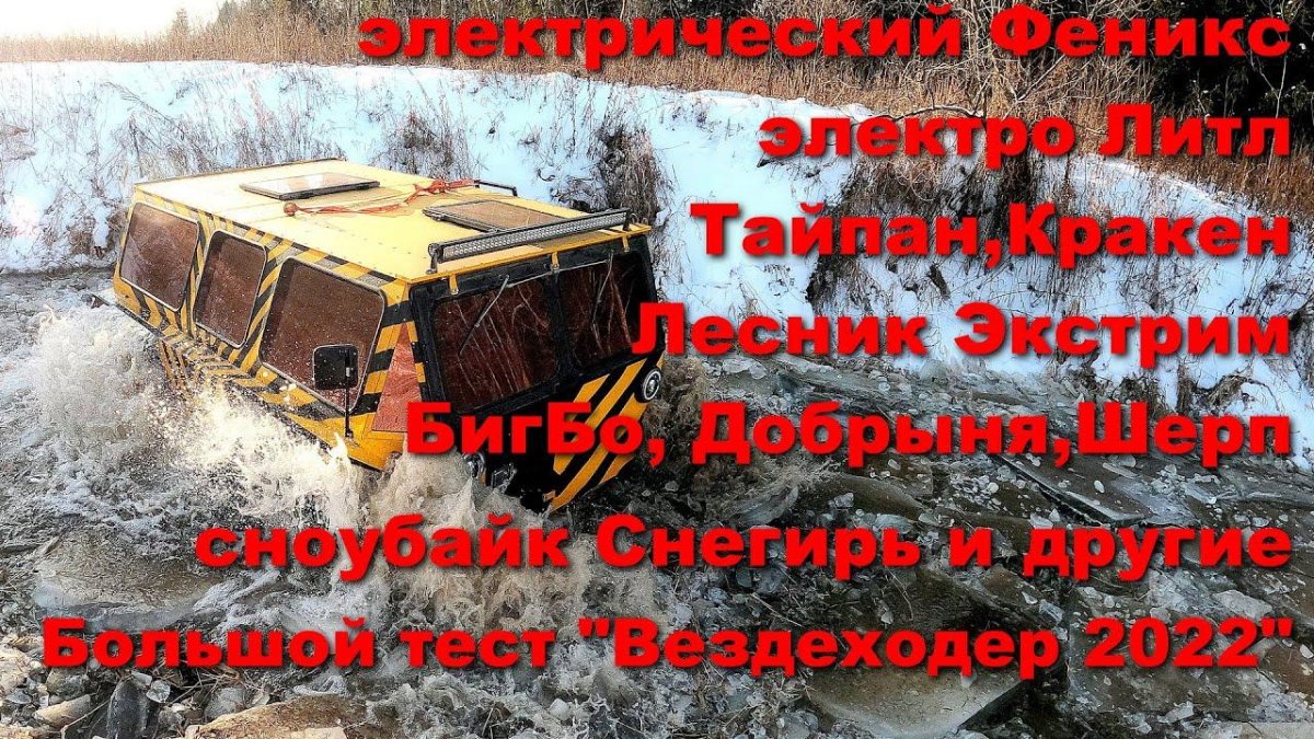 Снегоболотоход Феникс