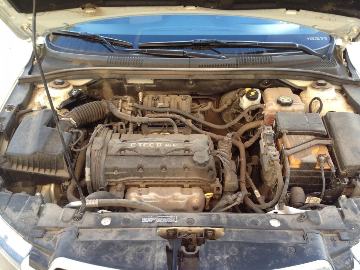 Chevrolet Cruze 1.6 под капотом