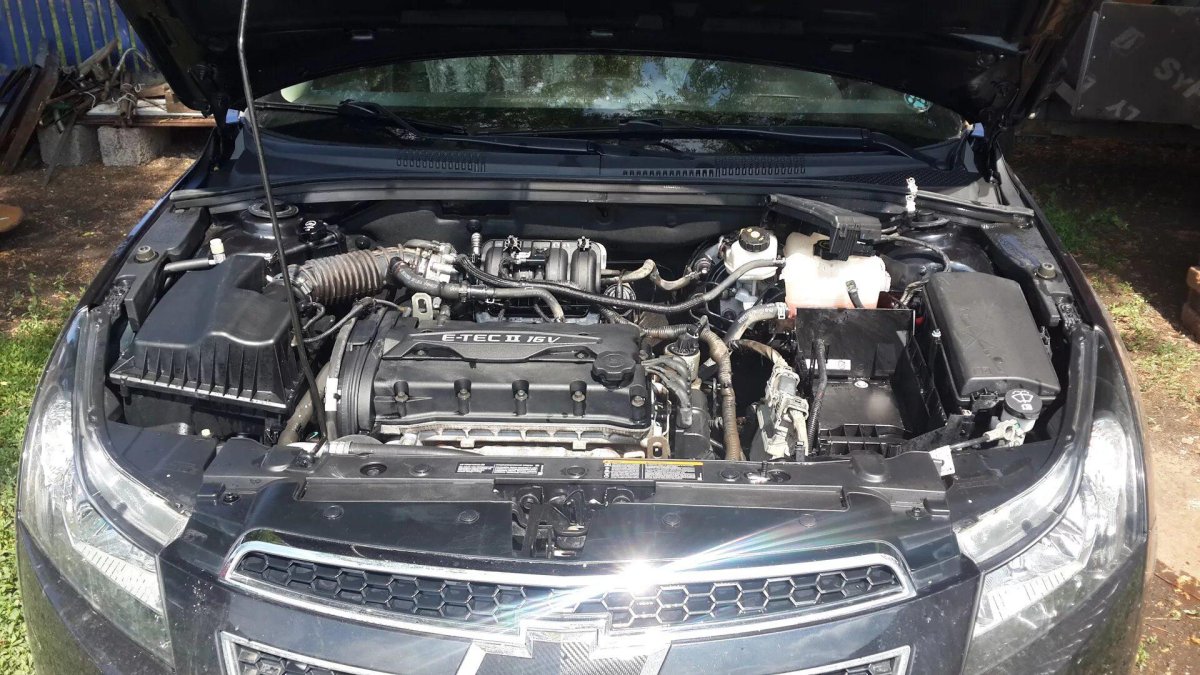 Мойка двигателя Шевроле Круз 1.6 109