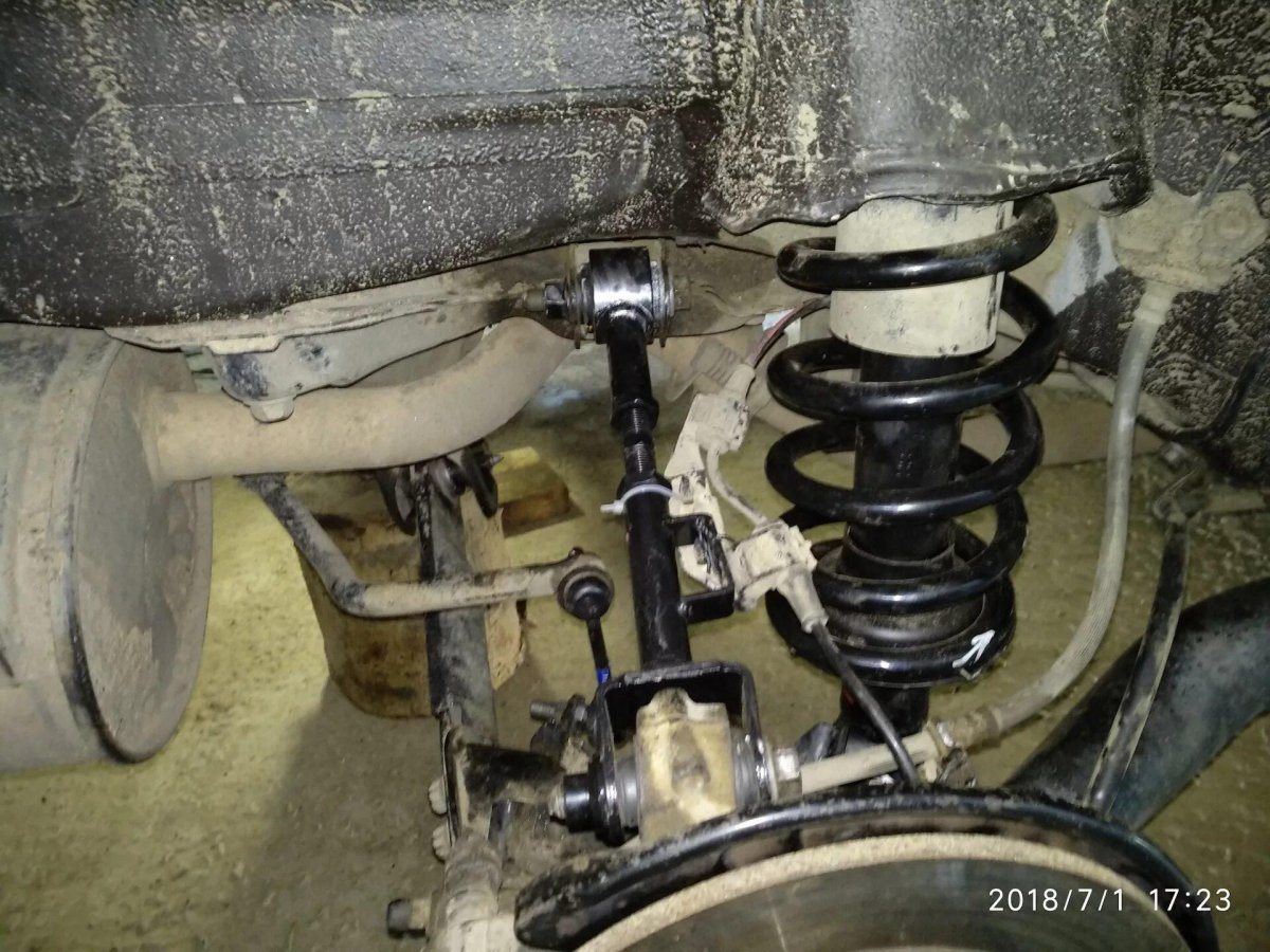 Honda CRV задняя подвеска