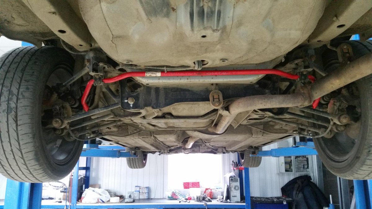 Задняя подвеска зонда Аккорд 6